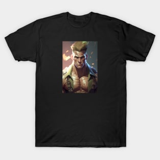 Guile Street Fighter - Original Artwork T-Shirt